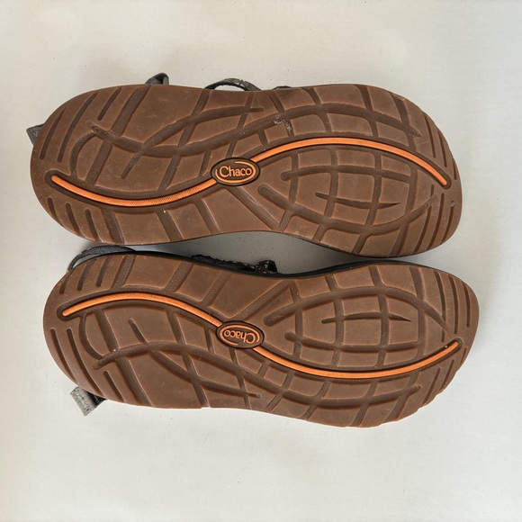 Chaco Women's Brown Orange Pattern casual Zx 2 Classic Sandals Size 10 - Picture 8 of 8